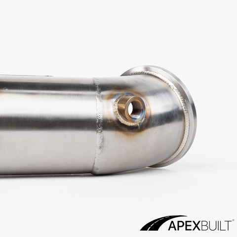 ApexBuilt® B48 GESI High-Flow Catted Downpipe – BMW/GR Supra (B48 2.0L, 2016-2025)