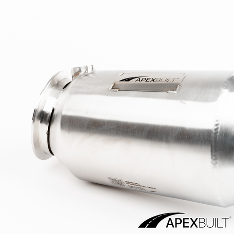 ApexBuilt® BMW G87 M2, G80 M3, & G82/G83 M4 EU5 High-Flow Catted Downpipes (S58, 2021+)