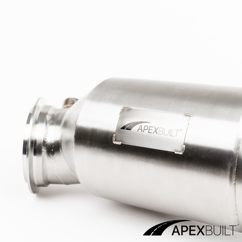 ApexBuilt® BMW G87 M2, G80 M3, & G82/G83 M4 EU5 High-Flow Catted Downpipes (S58, 2021+)