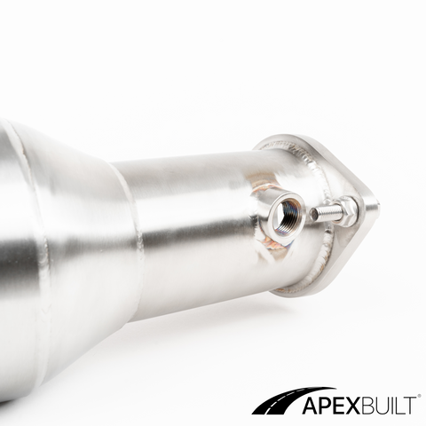ApexBuilt® BMW G87 M2, G80 M3, & G82/G83 M4 EU5 High-Flow Catted Downpipes (S58, 2021+)