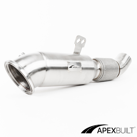 ApexBuilt® B58 GESI High-Flow Catted Downpipe – BMW/GR Supra (B58/B58TU, 2016-2025)