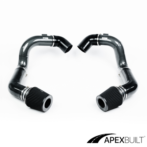 ApexBuilt® BMW F10 M5 & F06/F12/F13 M6 Aluminum Front Mount Intake Kit (S63TU, 2012-17)