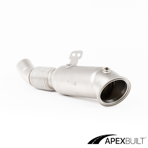 ApexBuilt® B58 GESI High-Flow Catted Downpipe – BMW/GR Supra (B58/B58TU, 2016-2025)