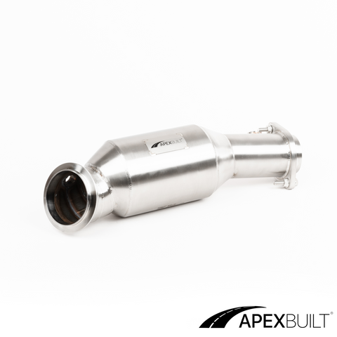 ApexBuilt® BMW G87 M2, G80 M3, & G82/G83 M4 EU5 High-Flow Catted Downpipes (S58, 2021+)