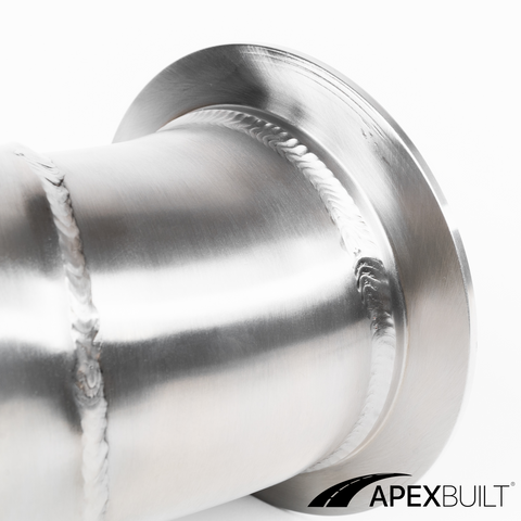 ApexBuilt® Ferrari 458 Italia, 458 Speciale, & 458 Spyder Resonated Race Downpipes (4.5L V8, 2010-2015)