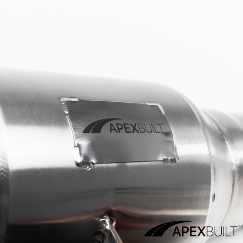ApexBuilt® Ferrari 458 Italia, 458 Speciale, & 458 Spyder Resonated Race Downpipes (4.5L V8, 2010-2015)