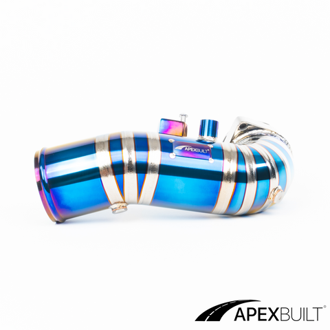 ApexBuilt® B58 Gen 2 Titanium Charge Pipe Kit – BMW/GR Supra (B58TU, 2018+)