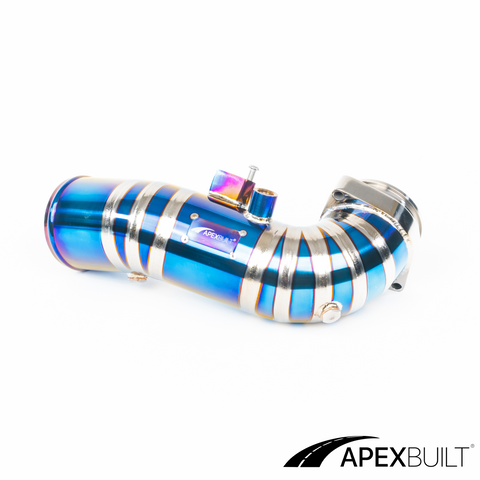 ApexBuilt® B58 Gen 2 Titanium Charge Pipe Kit – BMW/GR Supra (B58TU, 2018+)