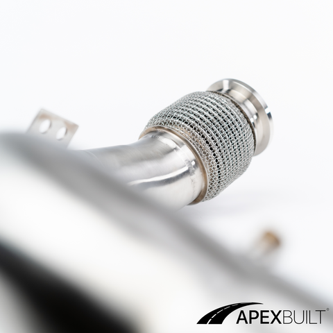 ApexBuilt® BMW F90 M5 & F92/F93 M8 GESI High-Flow Primary Downpipes (S63M, 2018-23)