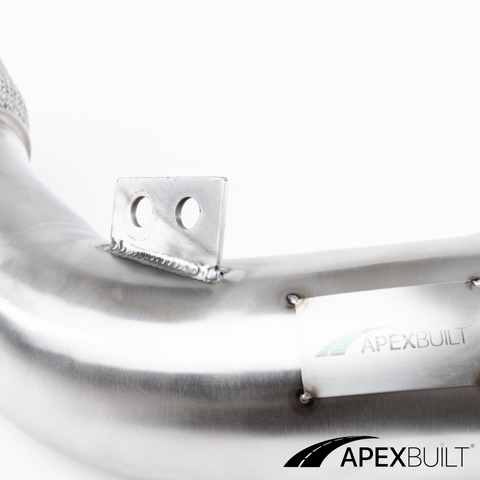 ApexBuilt® BMW F90 M5 & F92/F93 M8 GESI High-Flow Primary Downpipes (S63M, 2018-23)