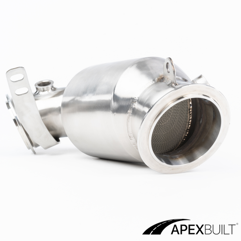 ApexBuilt® BMW F90 M5 & F92/F93 M8 GESI High-Flow Primary Downpipes (S63M, 2018-23)