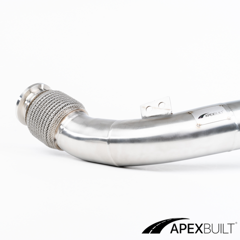 ApexBuilt® BMW F90 M5 & F92/F93 M8 GESI High-Flow Primary Downpipes (S63M, 2018-23)