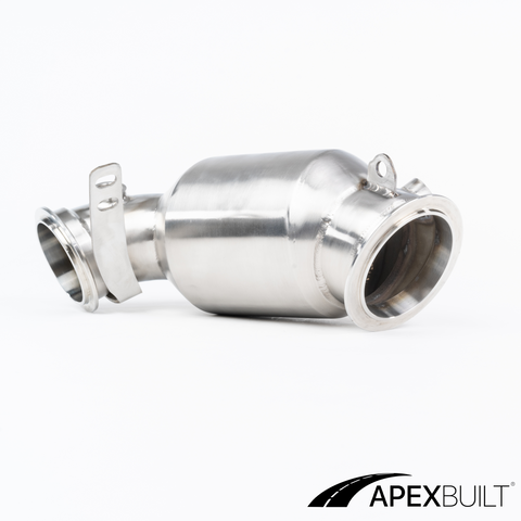 ApexBuilt® BMW F90 M5 & F92/F93 M8 GESI High-Flow Primary Downpipes (S63M, 2018-23)