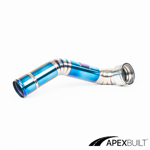 ApexBuilt® B58 Gen 2 Titanium Charge Pipe Kit – BMW/GR Supra (B58TU, 2018+)
