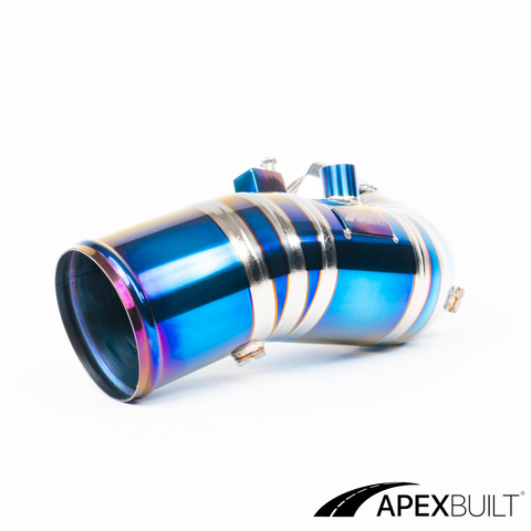 ApexBuilt® B58 Gen 2 Titanium Charge Pipe Kit – BMW/GR Supra (B58TU, 2018+)