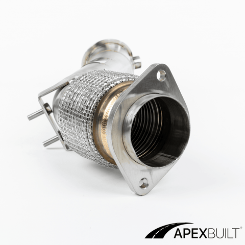 ApexBuilt® BMW F9X X3M/X4M Catless Race Downpipes - ApexBuilt, Inc.