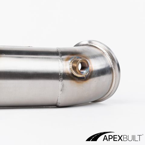 ApexBuilt® BMW F/G-Chassis B48 GESI High-Flow Catted Downpipe (2018+)