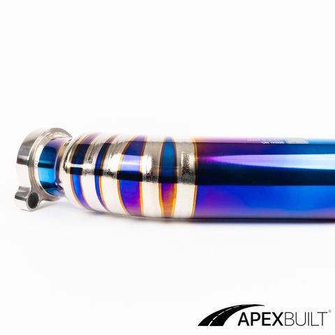 ApexBuilt® BMW F87 M2C, F80 M3, & F82/F83 M4 Titanium Charge Pipe Kit (S55, 2015-20)
