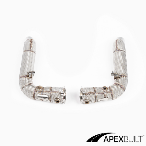 Downpipes de carreras sin catalizador ApexBuilt® BMW F10 M5 y F1X M6 (2012-17)