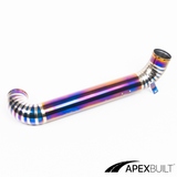 ApexBuilt® BMW G8X M3/M4 Kit de admisión de montaje frontal de titanio (S58, 2021+)