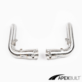 Downpipes de carreras sin catalizador ApexBuilt® BMW F10 M5 y F1X M6 (2012-17)