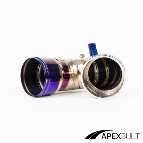 ApexBuilt® BMW F8X M3/M4 S55 Kit de tubo de carga de titanio (2015-18)