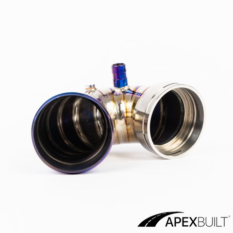 ApexBuilt® BMW F8X M3/M4 S55 Kit de tubo de carga de titanio (2015-18)