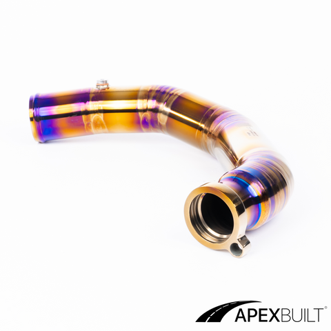 ApexBuilt® BMW F8X M3/M4 S55 Kit de tubo de carga de titanio (2015-18)