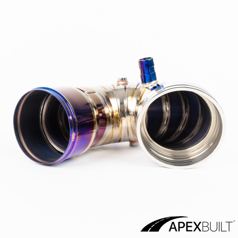 ApexBuilt® BMW F8X M3/M4 S55 Kit de tubo de carga de titanio (2015-18)