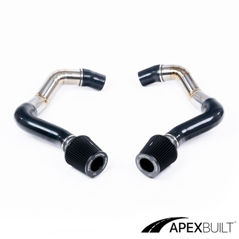 ApexBuilt® BMW F90 M5/F9X M8 (2018+) Kit de admisión de montaje frontal de titanio