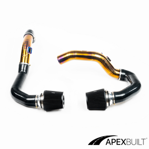 ApexBuilt® BMW F87 M2C, F80 M3, & F82/F83 M4 Titanium Front Mount Intake Kit (S55, 2015-20)