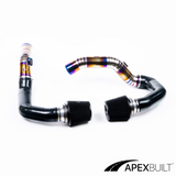 ApexBuilt® BMW F87 M2C, F80 M3, & F82/F83 M4 Titanium Front Mount Intake Kit (S55, 2015-20)