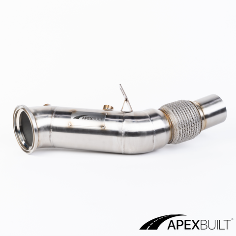 ApexBuilt® BMW F/G-Chassis B48 GESI High-Flow Catted Downpipe (2018+)