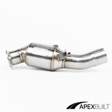 ApexBuilt® BMW F06/F10/F15 N55 Race Downpipe (PWG/3.5")(2011-13)