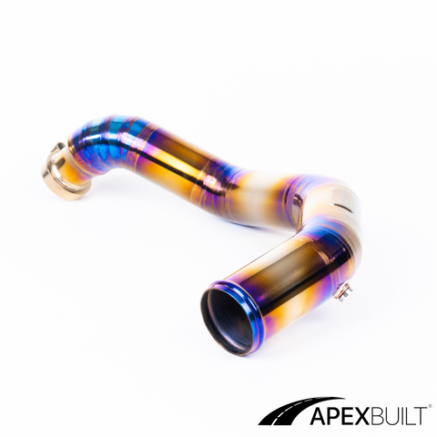 ApexBuilt® BMW F8X M3/M4 S55 Kit de tubo de carga de titanio (2015-18)