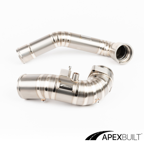 ApexBuilt® BMW B58 Gen 2 Titanium Charge Pipe Kit (B58TU, 2018+)