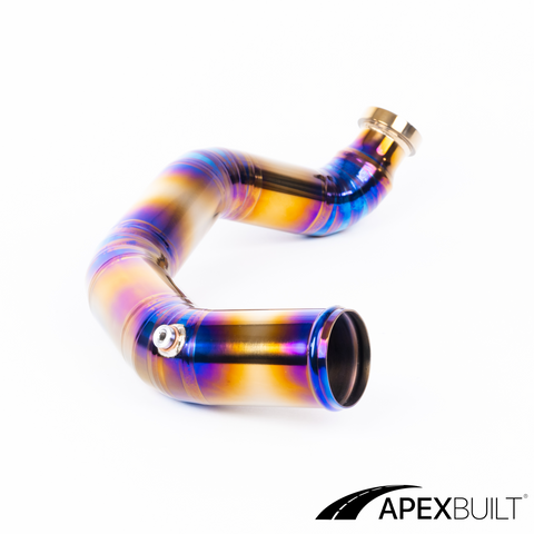 ApexBuilt® BMW F8X M3/M4 S55 Kit de tubo de carga de titanio (2015-18)