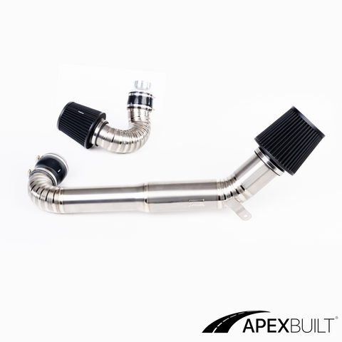 ApexBuilt® BMW G8X M3/M4 Kit de admisión de montaje frontal de titanio (S58, 2021+)