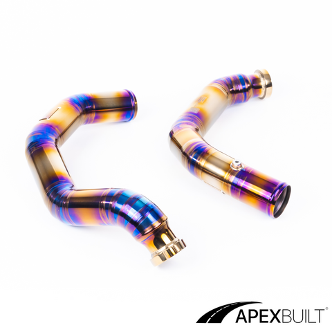 ApexBuilt® BMW F8X M3/M4 S55 Kit de tubo de carga de titanio (2015-18)