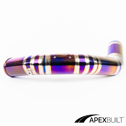 ApexBuilt® BMW F87 M2C, F80 M3, & F82/F83 M4 Titanium Charge Pipe Kit (S55, 2015-20)