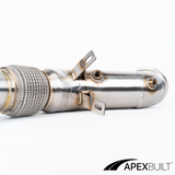 ApexBuilt® BMW F/G-Chassis B48 GESI High-Flow Catted Downpipe (2018+)