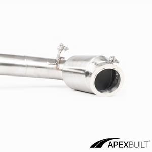 ApexBuilt® BMW F10 M5 & F06/F12/F13 M6 GESI High-Flow Catted Downpipes (S63TU, 2012-17)