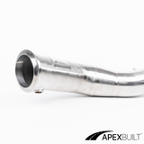 ApexBuilt® BMW G87 M2, G80 M3, & G82/G83 M4 Race Downpipes (S58, 2021+)