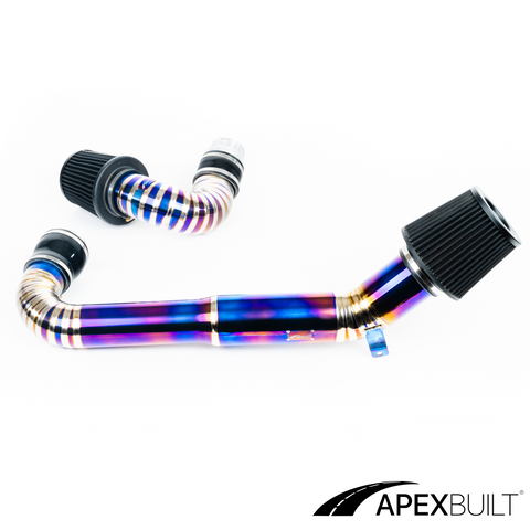 ApexBuilt® BMW G8X M3/M4 Kit de admisión de montaje frontal de titanio (S58, 2021+)