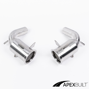 Porsche 911 3.0T GESI High-Flow Catted Downpipes (992, 2018+)