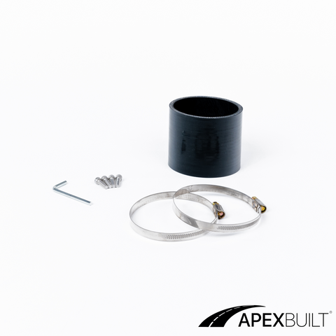 ApexBuilt® BMW F8X M3/M4 S55 Kit de admisión de montaje frontal de titanio (2015-18)