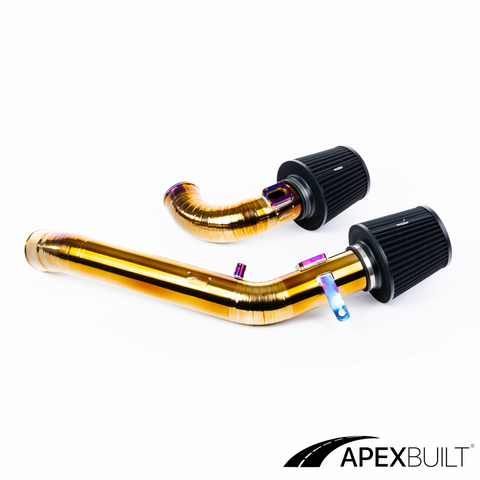 ApexBuilt® BMW F8X M3/M4 S55 Kit de admisión de montaje frontal de titanio (2015-18)