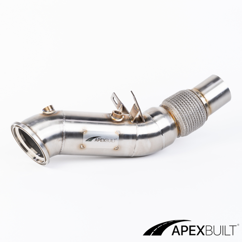 ApexBuilt® BMW F/G-Chassis B48 GESI High-Flow Catted Downpipe (2018+)