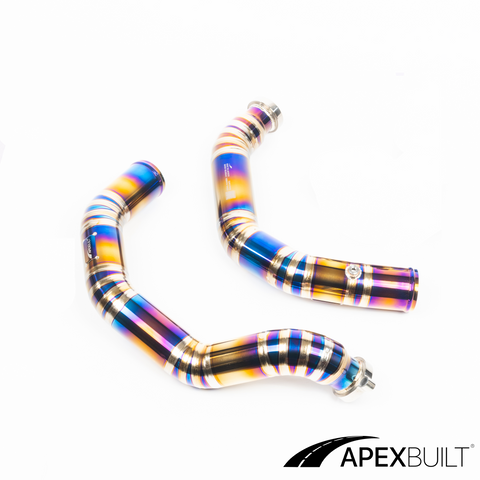 ApexBuilt® BMW F8X M3/M4 S55 Kit de tubo de carga de titanio (2015-18)