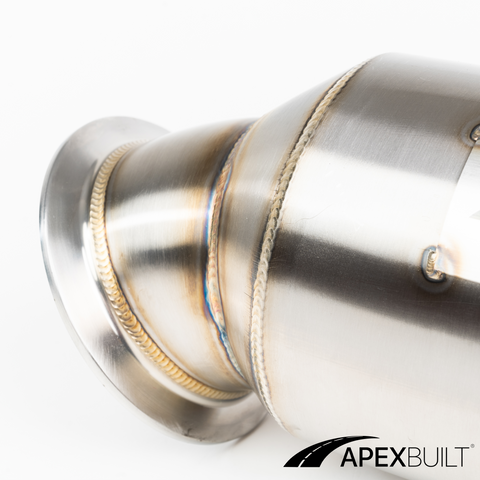 ApexBuilt® BMW F01/F06/F10/F15 N55 High-Flow Catted Downpipe (EWG/4")(2013-18)